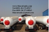 LPG gas transportation trailers